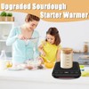 Sourdough Starter Warmer Mat, 12H Timer Warming Heating Pad, Precise