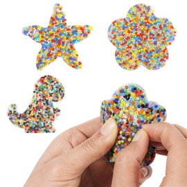 3 x Skin Picking Fidget Toys, Picky Pad, Skin Picking Fidget Sensory Toy, Sensory Fidget Board for Anti-Stress, for Autism ADHD, Children from 3 Years and Adults (Dinosaurs, Starfish, Flowers)