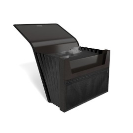 TRU RED Plastic Accordion File, 7-Pocket, Letter Size, 3/Pack (ST51820/TR518VS)