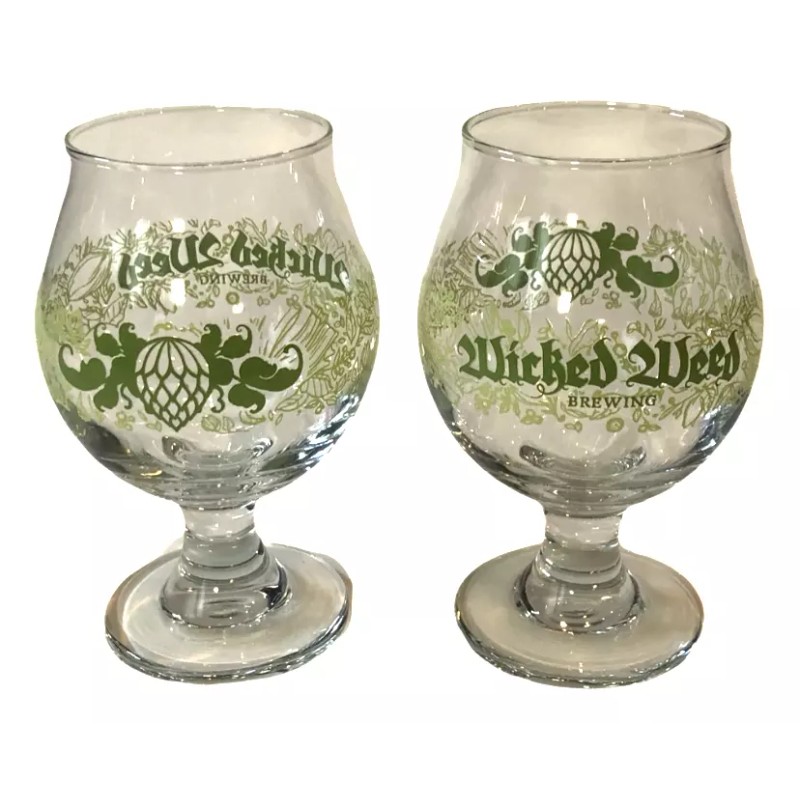 Wicked Weed Brewing Company Glass Chalices | 13 oz |