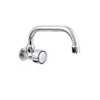 HYDROLAND Water Valve, 3/4 Inch U Shape Wall Valve, Cold