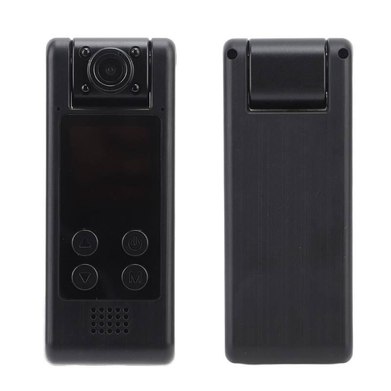 4K Mini Body Camera, Body Mounted Camera with 180° Lens