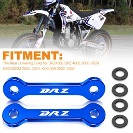Rear Lowering Links Kit for Suzuki DRZ400E DRZ400S DRZ400SM KLX400R