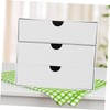 OHPHCALL A4 Desktop Drawer Storage Box File Organizer Slide Out