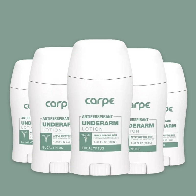 Carpe Antiperspirant Underarm Stick 50ml - 5 Pack, Sandalwood