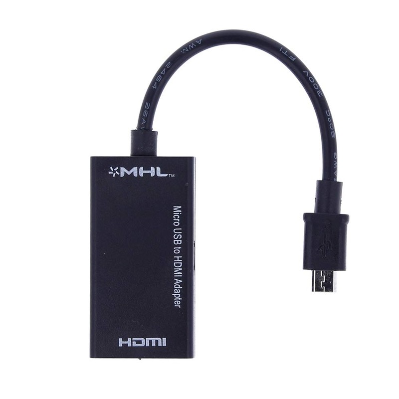 REY Adapter Converter OTG Micro USB Male to HDMI /