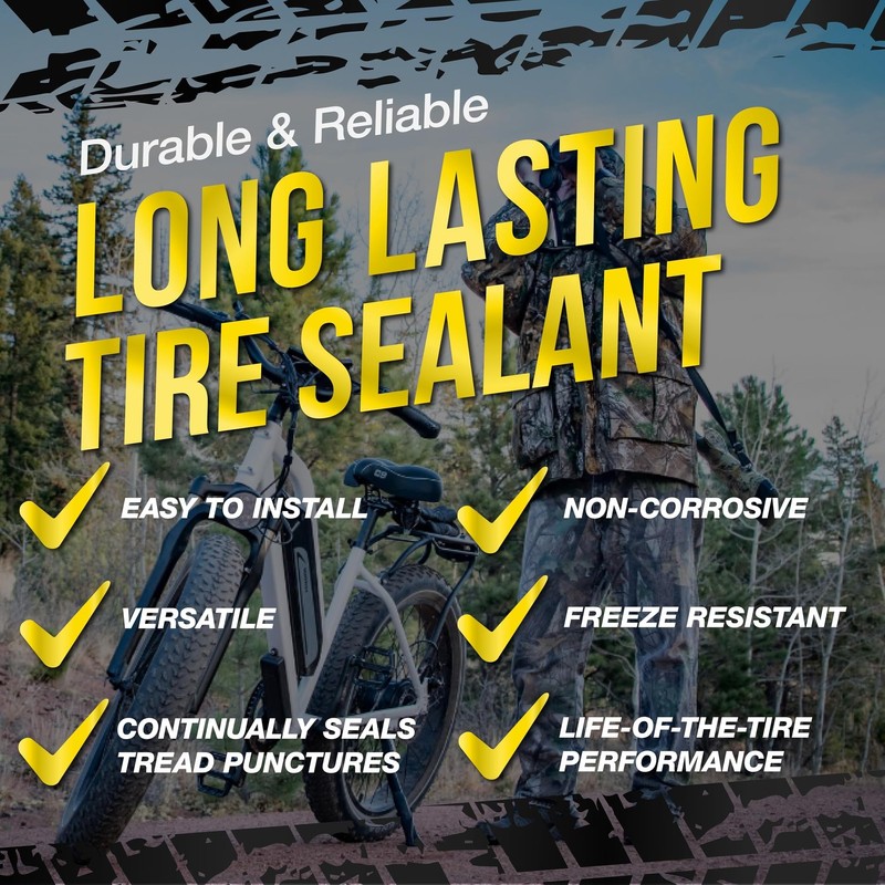 Flat Out Tire Sealant Sportsman Formula - Prevent Flat Tires