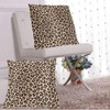Jbofyee Leopard Throw Pillow Cover 18x18 Inch Wild Cheetah Print