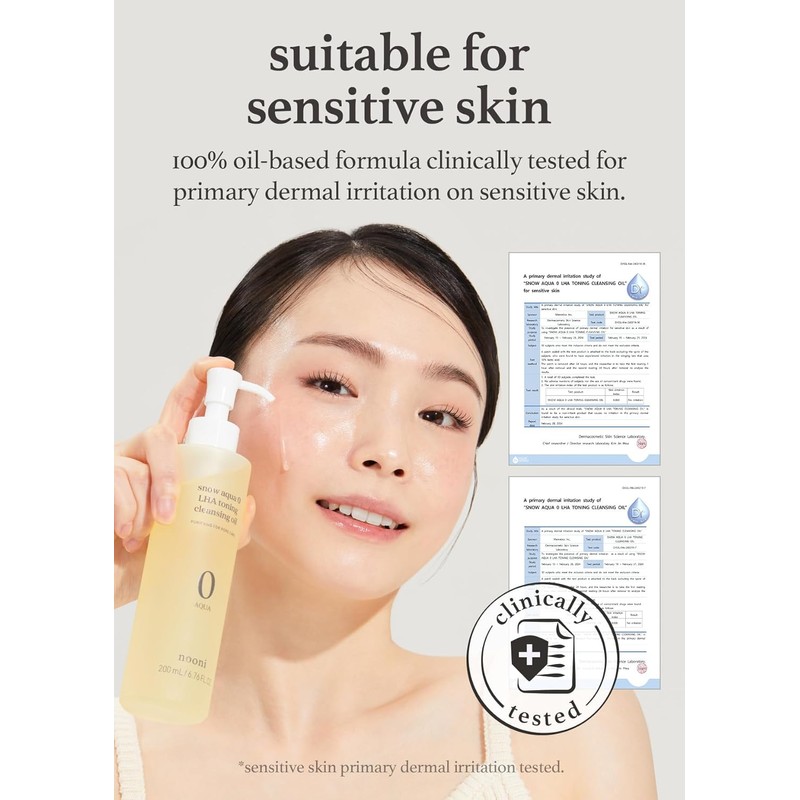 NOONI Facial Cleanser - Snow Aqua 0 LHA Toning Cleansing