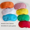 6 Pack Blindfold Eye Mask Cover Sleep Mask for Party