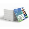 Pack of 50 PVC Plastic Cards Blank Credit Card ID