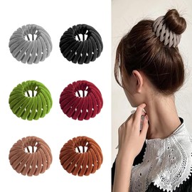 Pack of 6 Women's Hair Clips, Hair Accessories, Hair Accessories, Bird's Nest Hair Clip, Hair Clips, Women's Thin Hair, Hair Accessories Women, Hair Accessory Women