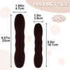 SmallCat 2pcs Sponge Hair Bun Maker, Lazy Curler Tool for