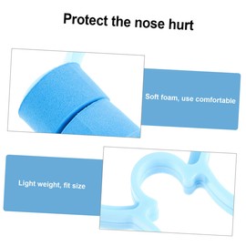 LALAFINA 2sets Nose Pincher for Sleep Snoring Aid Portable Nose Clip Fixing Breath Supply Ideal for Beauty 12pcs*2