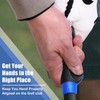 Left-Handed Golf Club Grip Trainer, Golf Club Training Aid for