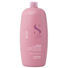 Alfaparf Milano Semi Di Lino Humedad Nutritivo sin sulfato Champú para cabello seco – Sin parabenos ni parafina – Seguro en el cabello tratado con color – Calidad profesional de salón, 33.8 onzas líquidas
