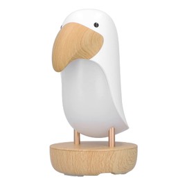 CHICIRIS Cute Cartoon Rhinoceros Table Lamp LED USB Charging Bluetooth Music Night Light for Bedroom Table Lamp