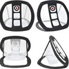 Foldable Golf Chipping Practice Net, with 4 Ground Stakes and