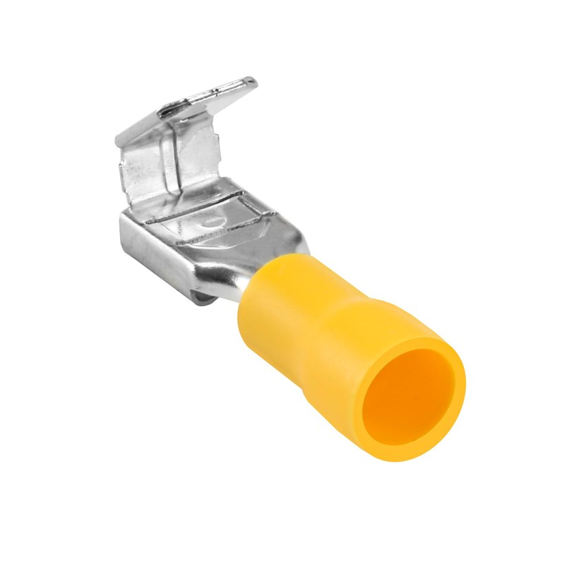 Heschen male multi-stack disconnector spade crimp terminal yellow, PBDD-L, 100