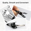 BERYLER 30PCS Small Clothes Pin with Hook for Easy Hanging,