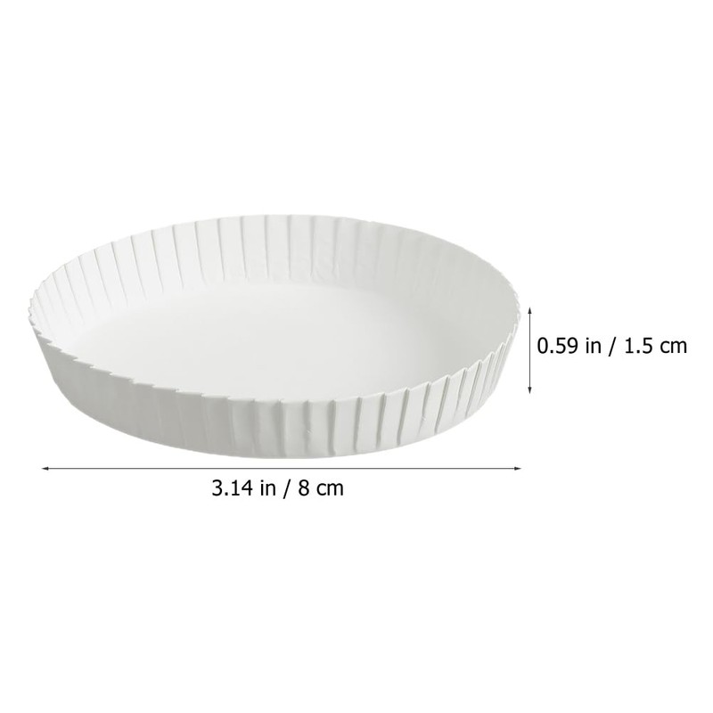 NOLITOY 150pcs Disposable Paper Cup Cover, 3.14 inches Recycled Drinking