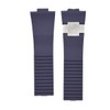 25 * 12MM SILICONE RUBBER WATCH BAND STRAP COMPATIBLE WITH