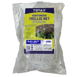 Tenax 100521791 084064 Hortonova Sm Plant Trellis Net, 36" X 328' White