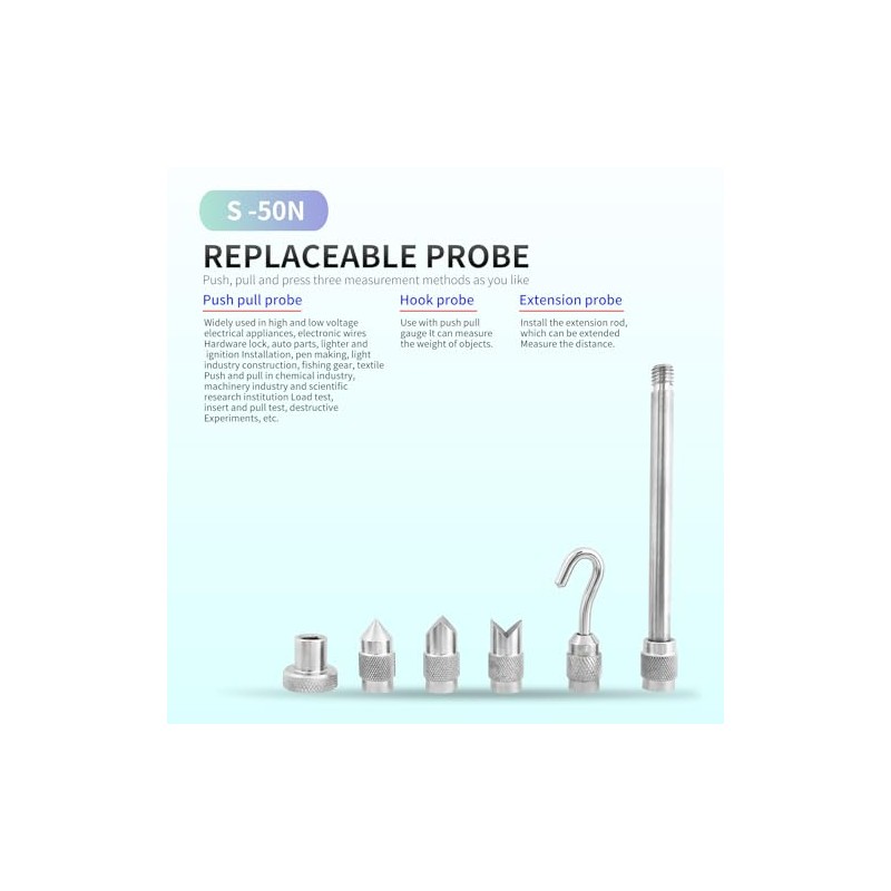 Digital Force Gauge Push and Pull Meter Dynamometer Tension Pressure