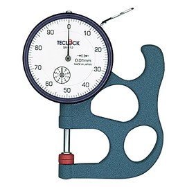 Tekloc SM112 Thickness Gauge (Measurement Range: 0.4 inch (10 mm), Eye Volume: 0.0004 inch (0.01 mm), Measurement Depth: 1.0 inch (26 mm) Measurers/Anvil Co-φ10 Flats)