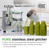 PURE Stainless Steel Pitcher - 2L Water Pitcher - Durable