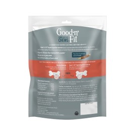 Good ’n’ Fit Small Rolls Made with Real Venison, 10 Count, Highly Digestible Rawhide for Dogs, Multicolor, Model Number: P-94431