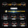 48" Tailgate Light Bar, Aluminum Frame Triple Row LED Tailgate