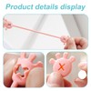 EIHI Pack of 6 Cable Ties Resealable Cable Ties Reusable