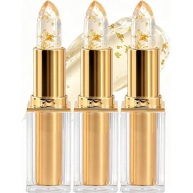 Pintalabios que Cambia de Color, Pintalabios con PH que Cambia de Color para Mujer, Fórmula Hidratante y Nutritiva que Realza el Color de los Labios, Regalos para el Día de la Madre y Cumpleaños，3PCS
