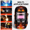 Welding Mask: DEKO Welding Helmet Auto Darkening, True Color Solar,