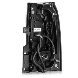 ROADFAR Red Housing Clear & Red Lens Tail Light For GMC Yukon 2015-2020,For GMC Yukon XL 2015-2020 22783099,23242566,23380459,84408859,84536242,GM2800268,GM2800268 Driver Side Replacement