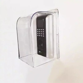 초인종방수커버 인터폰 덮개 아크릴 현관 방수 야외 도어락 [L. N220 투명] Wireless Doorbell Waterproof Cover Intercom Cover Acrylic Entrance Waterproof Outdoor Door Lock [L. N220 Transparent]