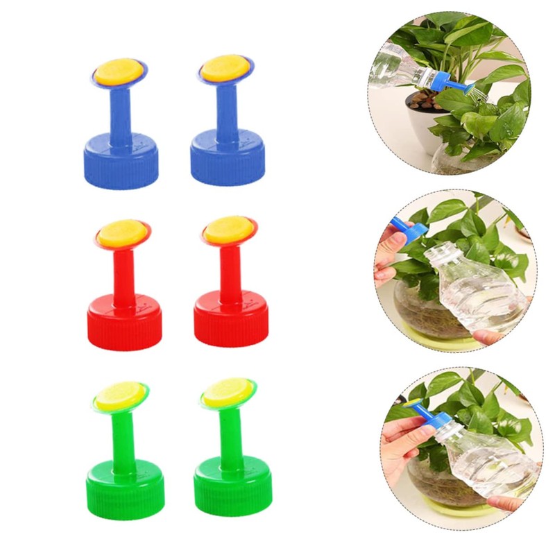 Outanaya Garden Sprinkler Flower Shape Nozzles Pcs Bottle Sprinkler Caps