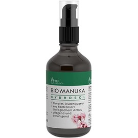 doc nature's Organic Manuka Hydrosol 50 ml | Floral Flower Water from Controlled Organic Cultivation | No Alcohol | Manuka Water - Nourishing and Soothing | Gesund & Leben Quality