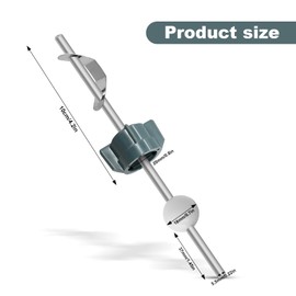 Lavatory Pop Up Center Piece Assembly, Sink Ball/Pivot Rod Replacement Parts Bathroom Sink Drain Repair Kit Compatible with Price Pfister Pop Up Stopper Replacement for PS2673