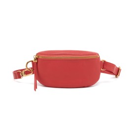 HOBO Fern Belt Bag for Women, Convertible Crossbody and Shoulder Bag, Red Clay, One Size