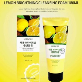 Espumas Limpiadora Facial Coreana_ Limn Y Aloe_ Reafirmante Todo Tipo De Piel Danoche                                                                 