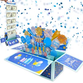 Money Gift Box Surprise Gift Box with Pull-Out Money DIY Creative Surprise Gift Box for Parents, Children, Lovers and Friends