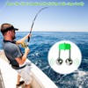 EoaMen 50PCS Fishing Bells, Dual Alert Fishing Bells for Rods,
