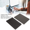Keyboard Leather Case Set Portable Slim Wireless Keyboard Case with