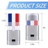 RunNico 4 PCS Red White Blue Stick Face Paint-Patriotic 4th