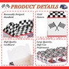 24 Packs Racing Flag Treat Boxes Cars Party Gift Box