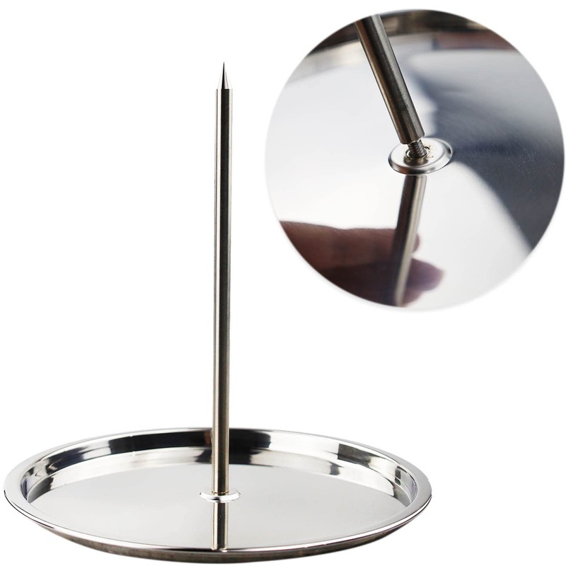 BBQ Vertical Skewer, Vertical Meat Skewer Kebab Stand,Stainless Steel Barbecue