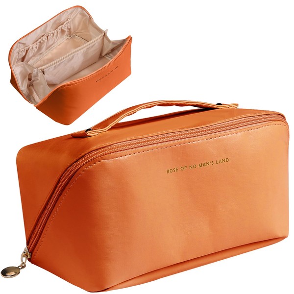 AICase - Travel Makeup Bag, Large Capacity Cosmetic Bag for