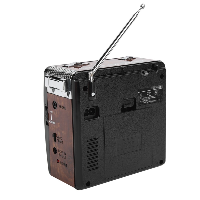 FM AM SW Radio USB FullWave Band Portable Radio Player